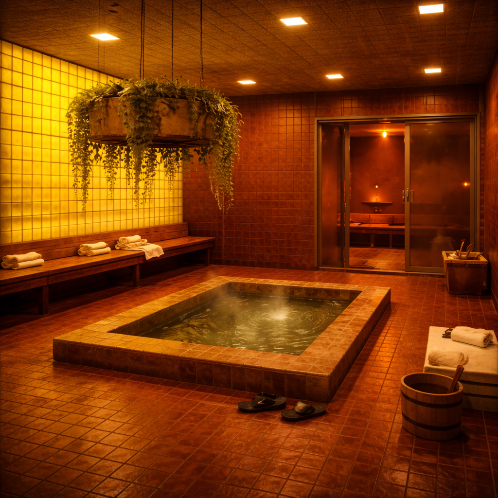 mallworls ai art sauna backrooms liminal dreamcore aorath robin richardson