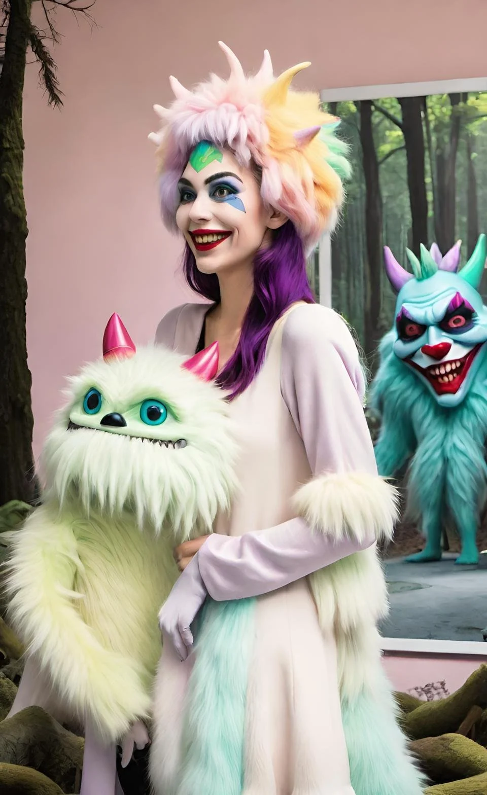 ai art by Robin Richardson clown 