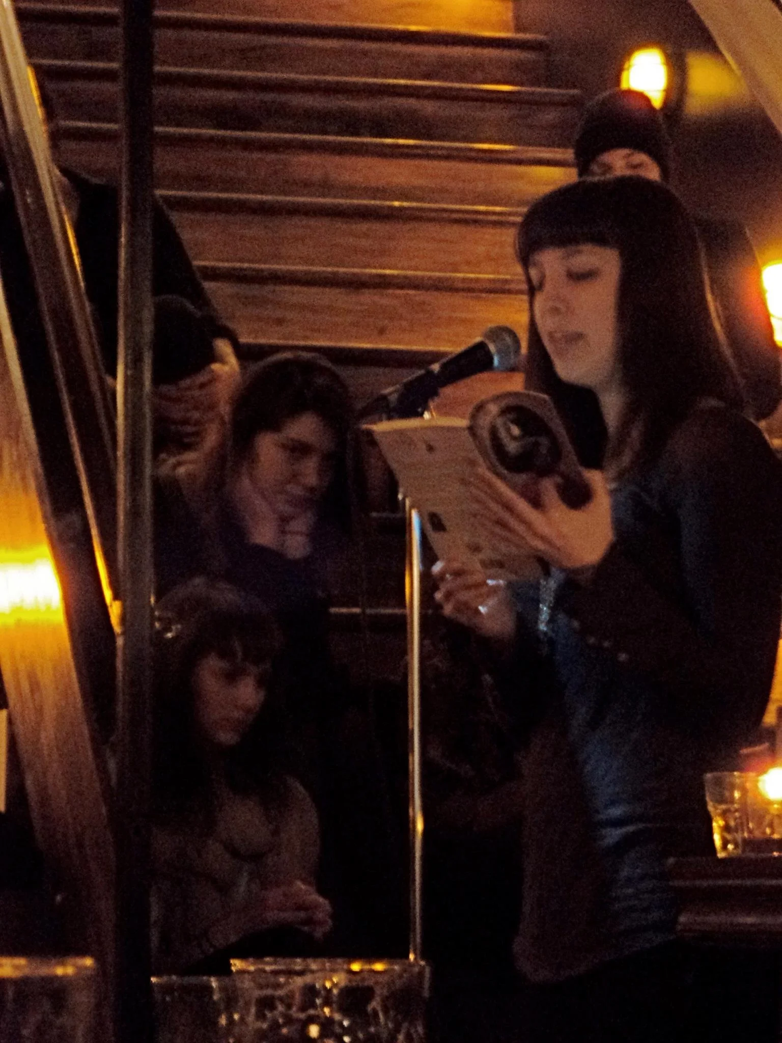 Robin Richardson Reading Poetry