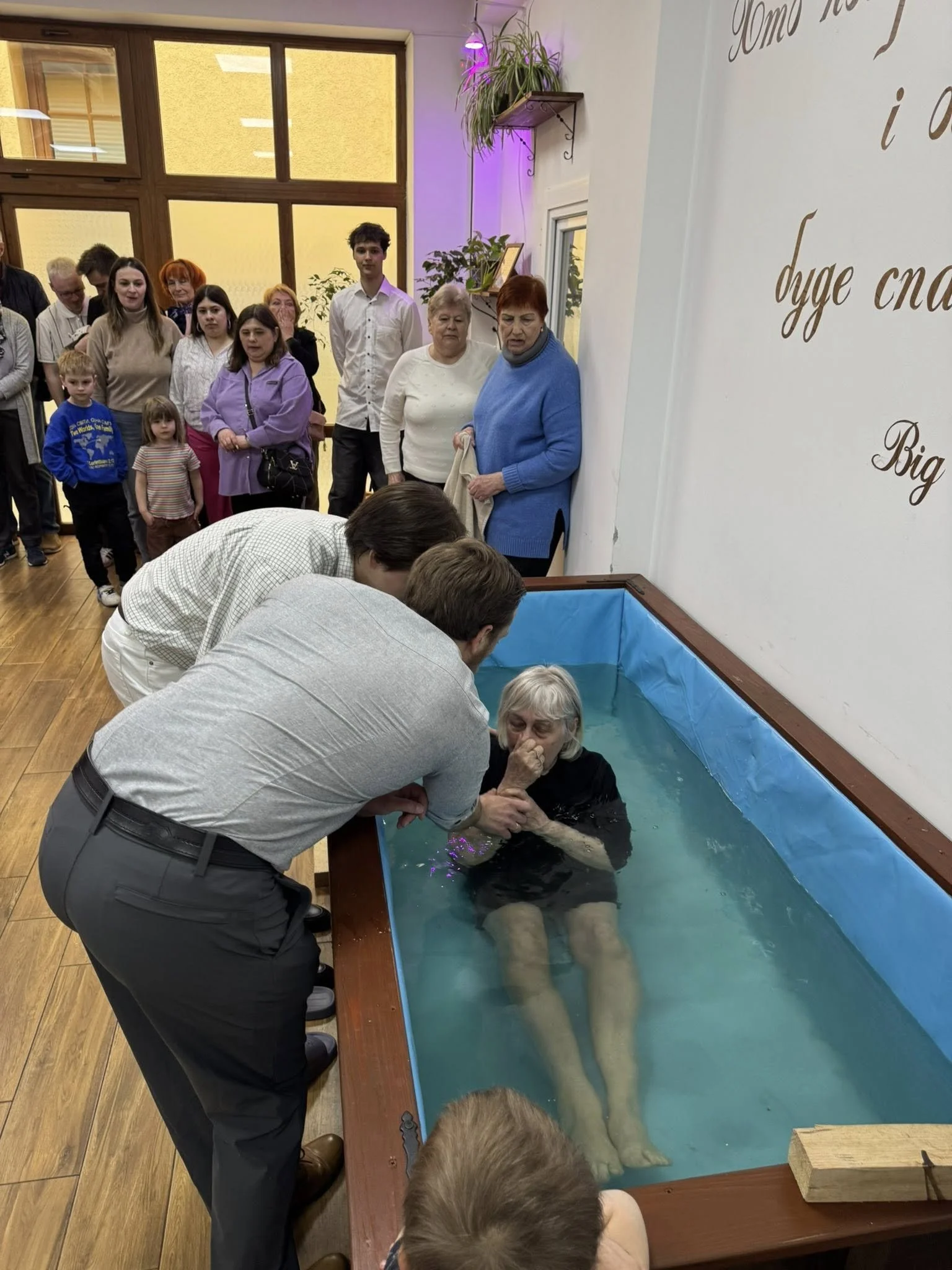 Nadiia obeys the Gospel