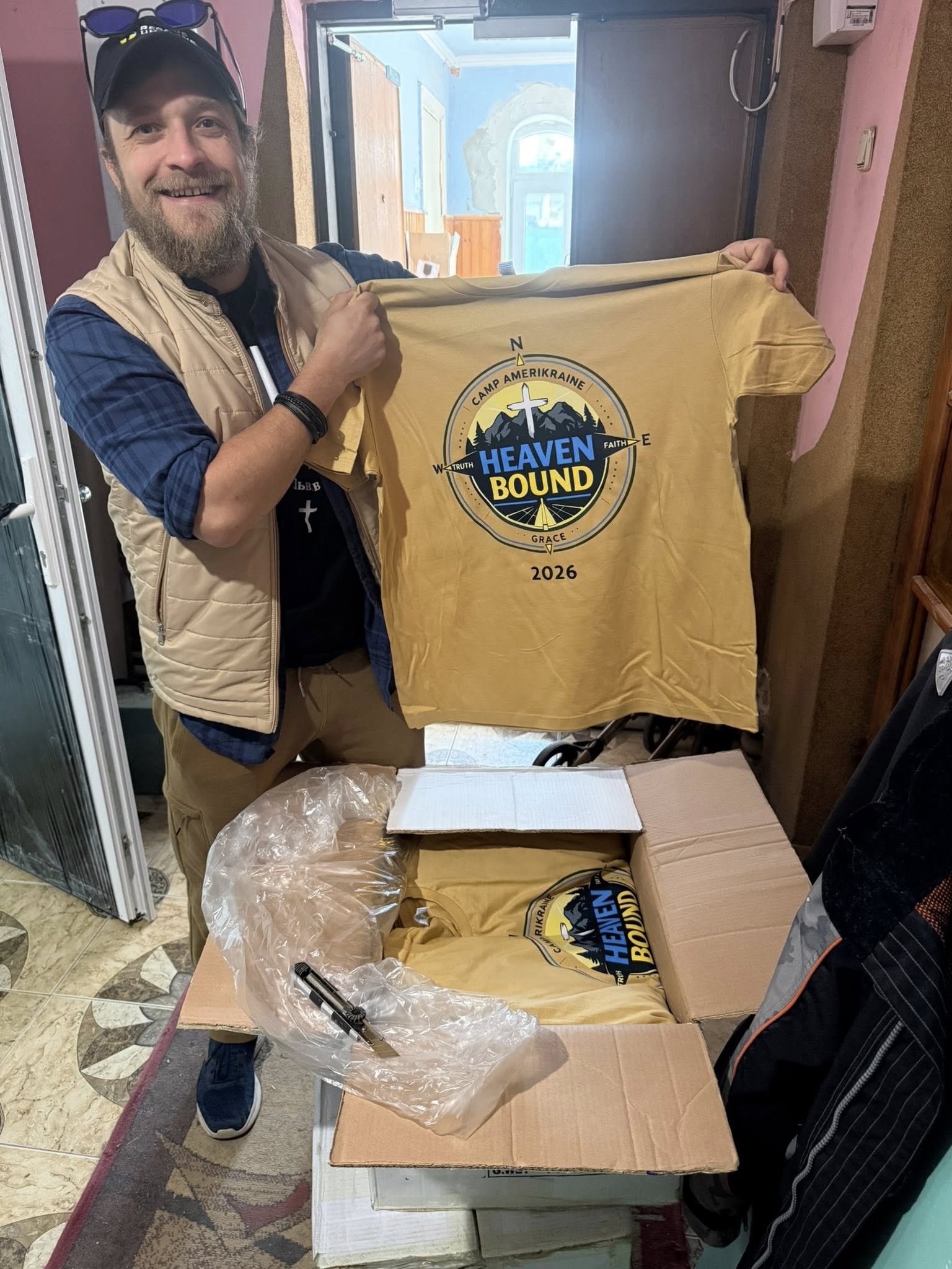 Final preparations for Amerikraine Camp 2026