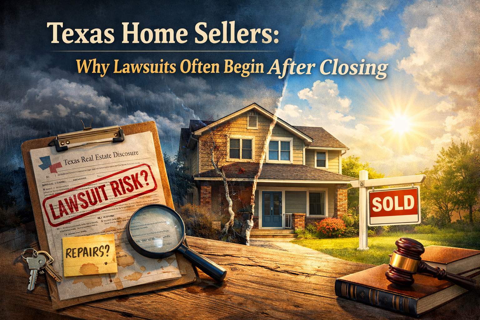 Texas Home Sellers: Why “After Closing” Is When Lawsuits Actually Begin