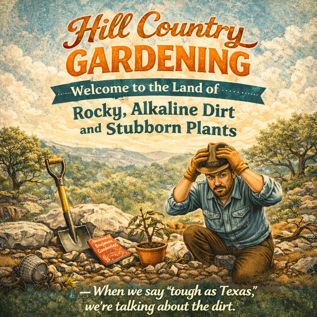 Hill Country Gardening: Learning to Grow Where the Rock Is in Charge