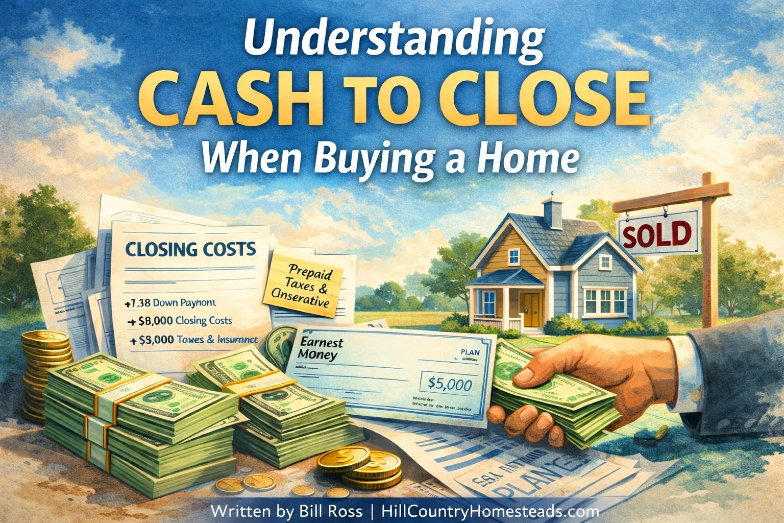 What “Cash to Close” Really Means — and Why First-Time Buyers Get Surprised