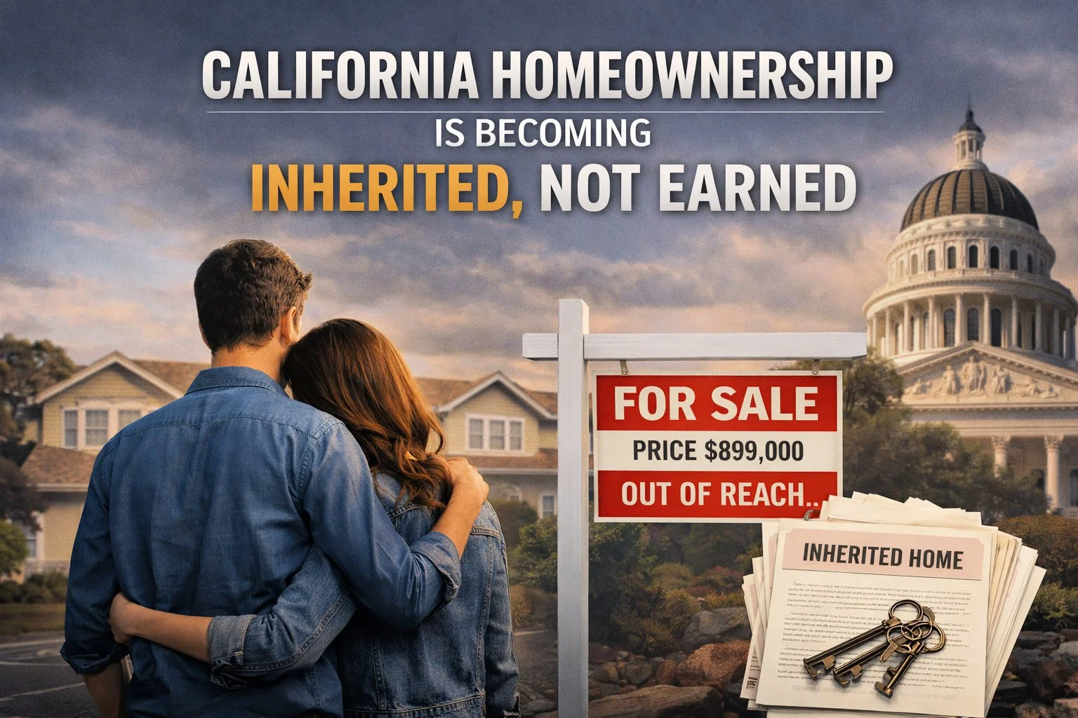 California Homeownership Is Becoming Inherited, Not Earned