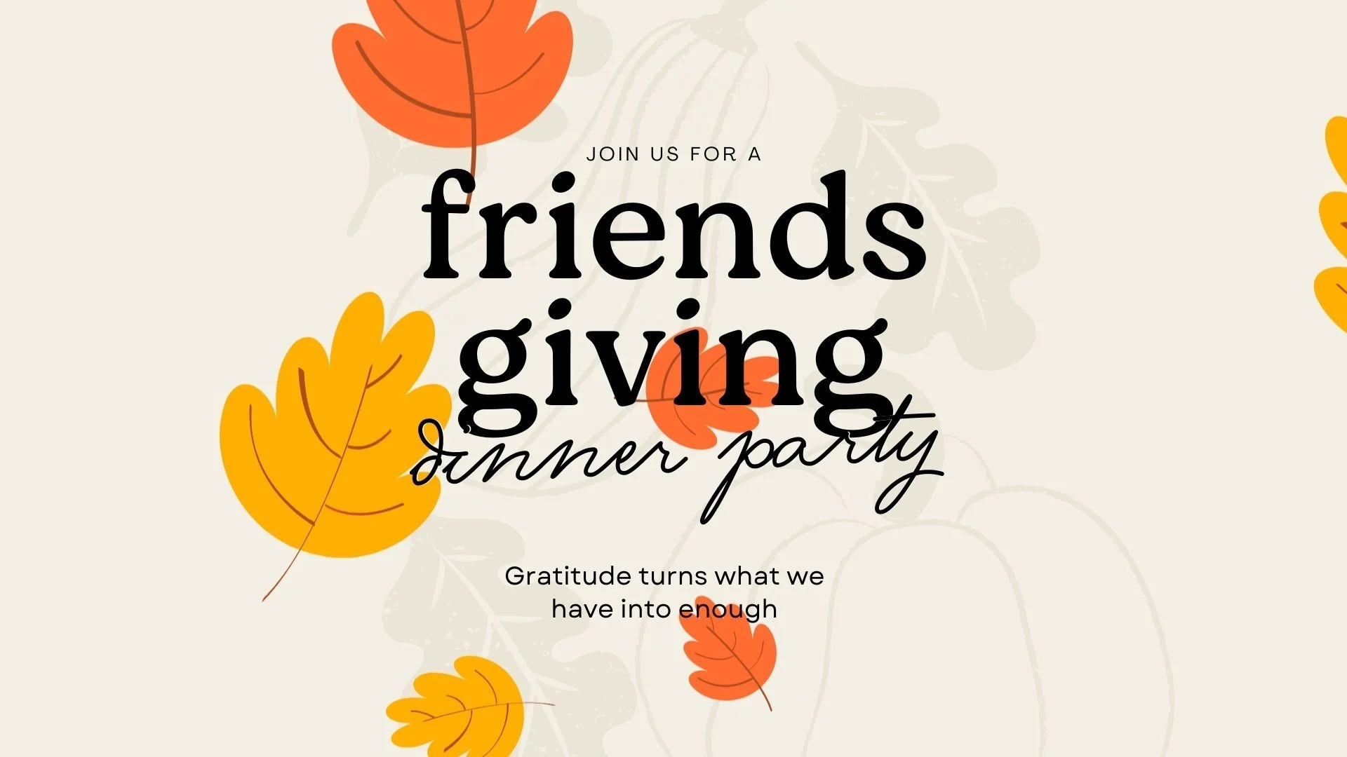 Friendsgiving dinner party at Sukkot during the Feast of Tabernacles in Oklahoma