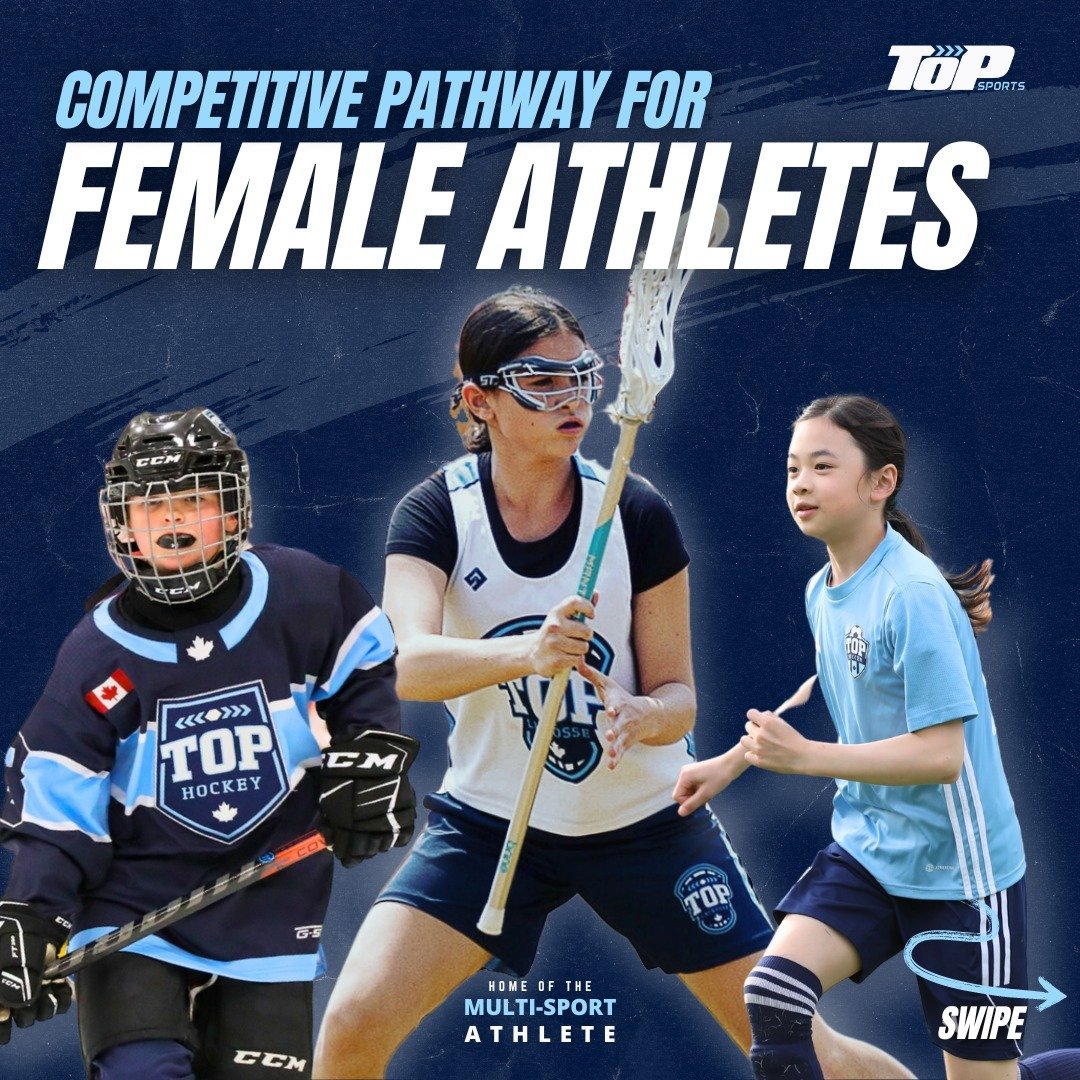 ⚽ 🏒 🥍 #GROWTHEGAME

At @topsportsclub_ we are committed to providing a competitive pathway for female athletes to learn, grow, and develop - in sport and beyond. Our programs feature an industry-leading ratio of female coaches, and we are proud to 