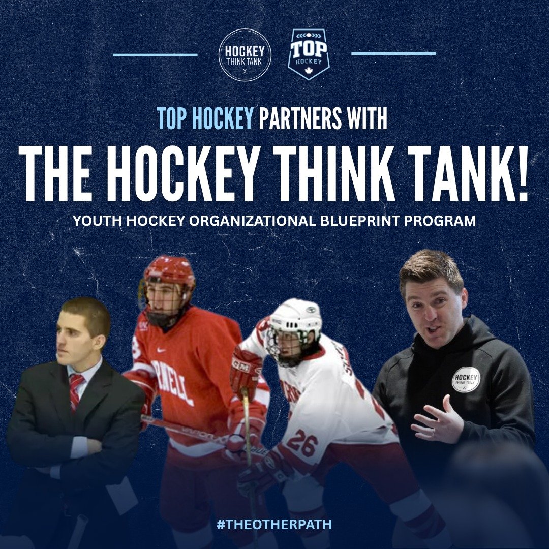 We are excited to announce that we have partnered with @hockeythinktank to provide world-class mentorship and guidance to 𝗧𝗢𝗣 𝗛𝗼𝗰𝗸𝗲𝘆 players, parents, coaches, and directors! 

As part of their flagship Organizational Blueprint program, The 