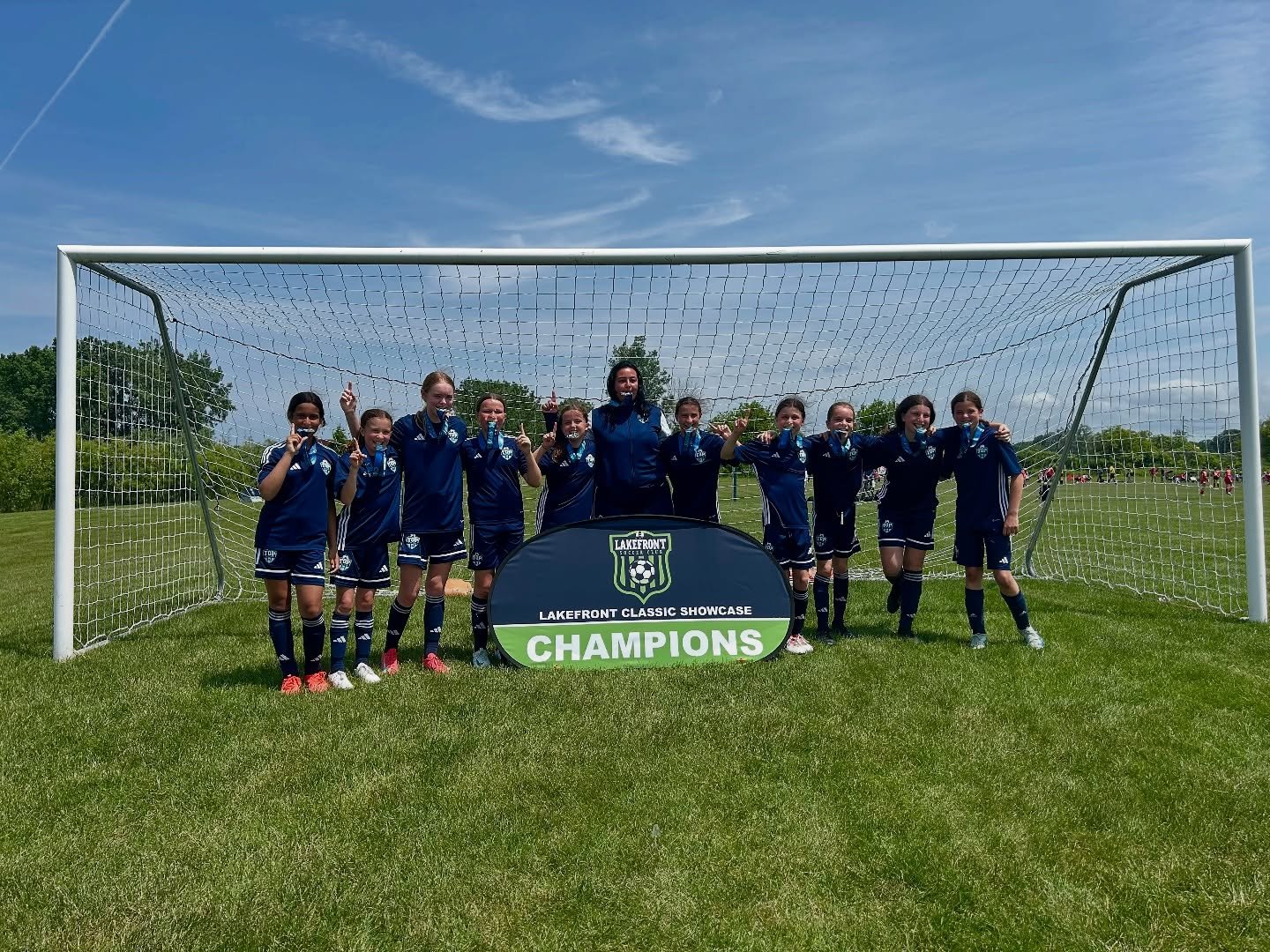 🔥 Huge shoutout to our U12 Girls team for taking home the championship title this past weekend at the Lakefront Classic Showcase! Their hard work, teamwork, and grit on the field were unmatched! 🏅⚽️

#TOPSoccer #TOPSports #TheOtherPath #GirlsSoccer