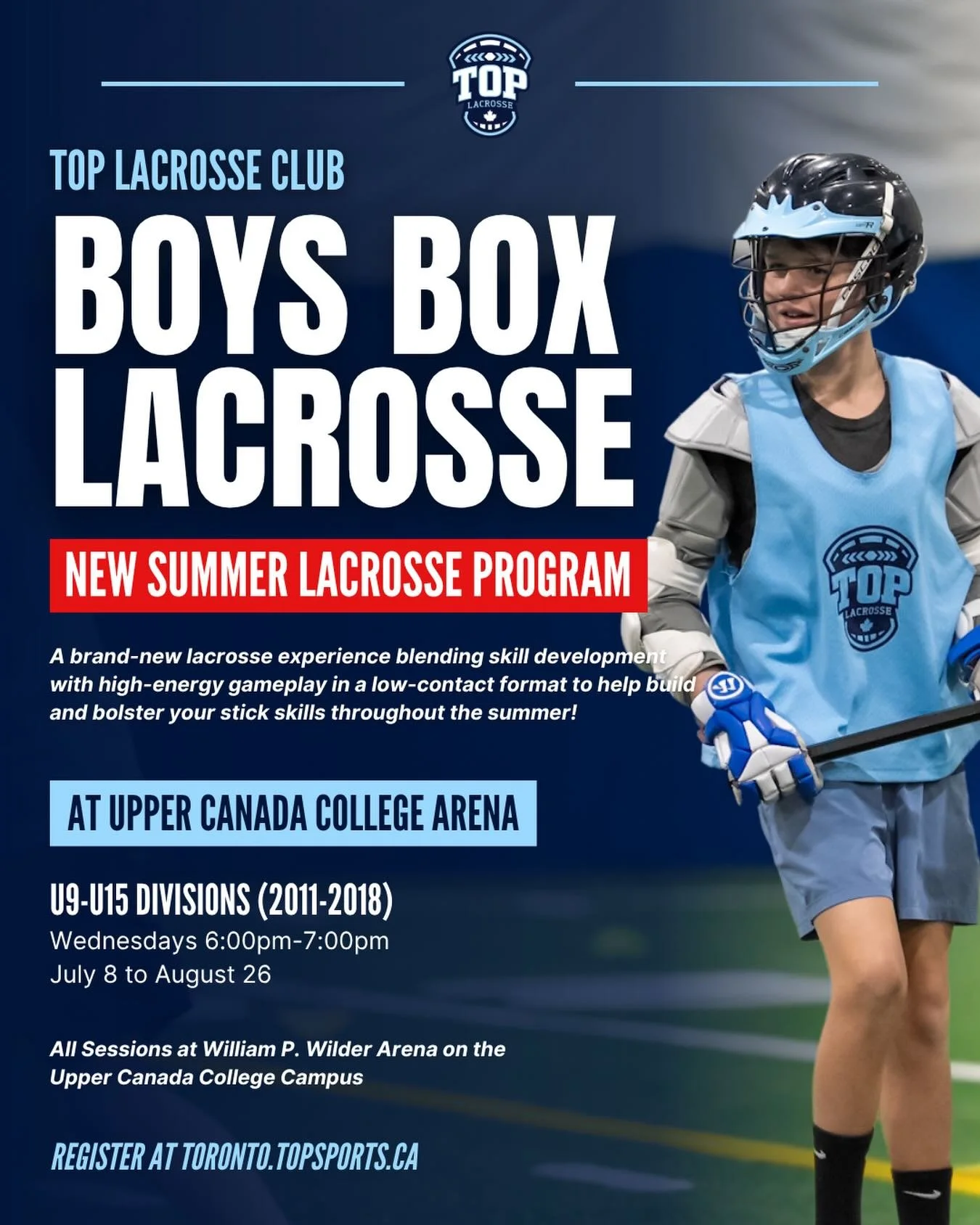 🚨NEW PROGRAM ALERT🚨

Launching for Summer 2026, TOP Lacrosse will be offering a brand-new lacrosse experience for players in Midtown to help build and bolster their stick skills throughout the summer!

Designed for boys ages 8-15, this program blen