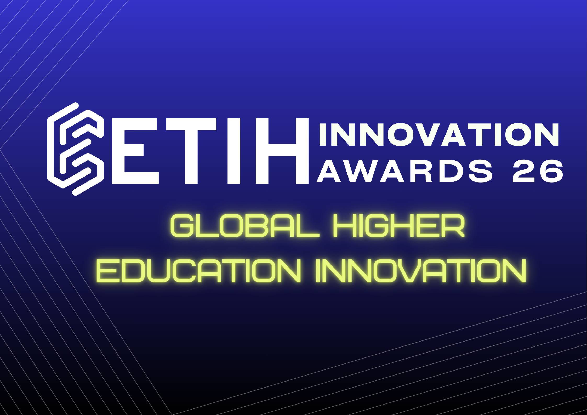 ETIH Innovation Awards 2026: spotlight on Global Higher Education Innovation Award