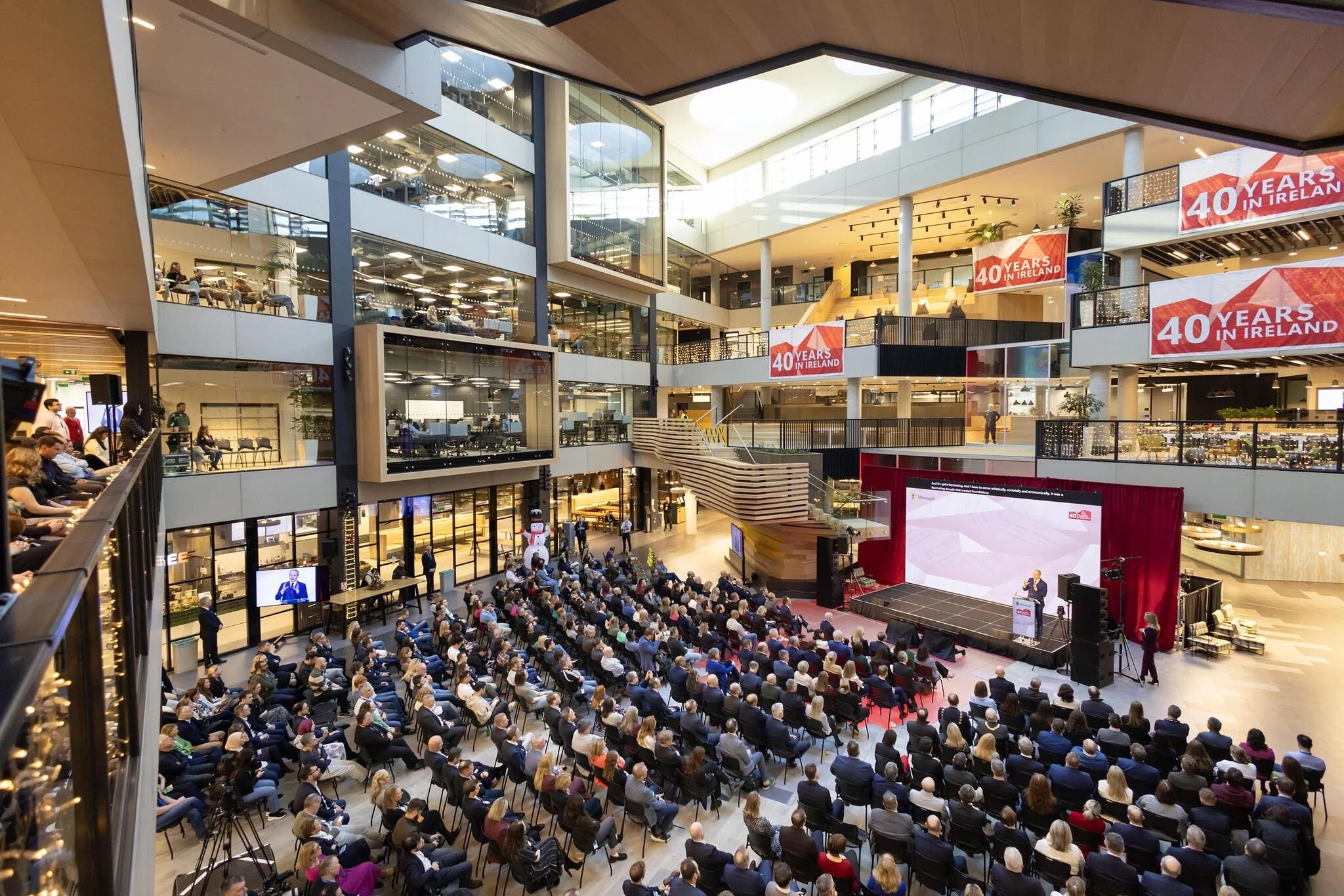 Microsoft marks 40 years in Ireland with expanded AI skills investment and industry commitments