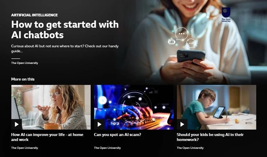 New BBC video series tackles AI literacy with Open University partnership