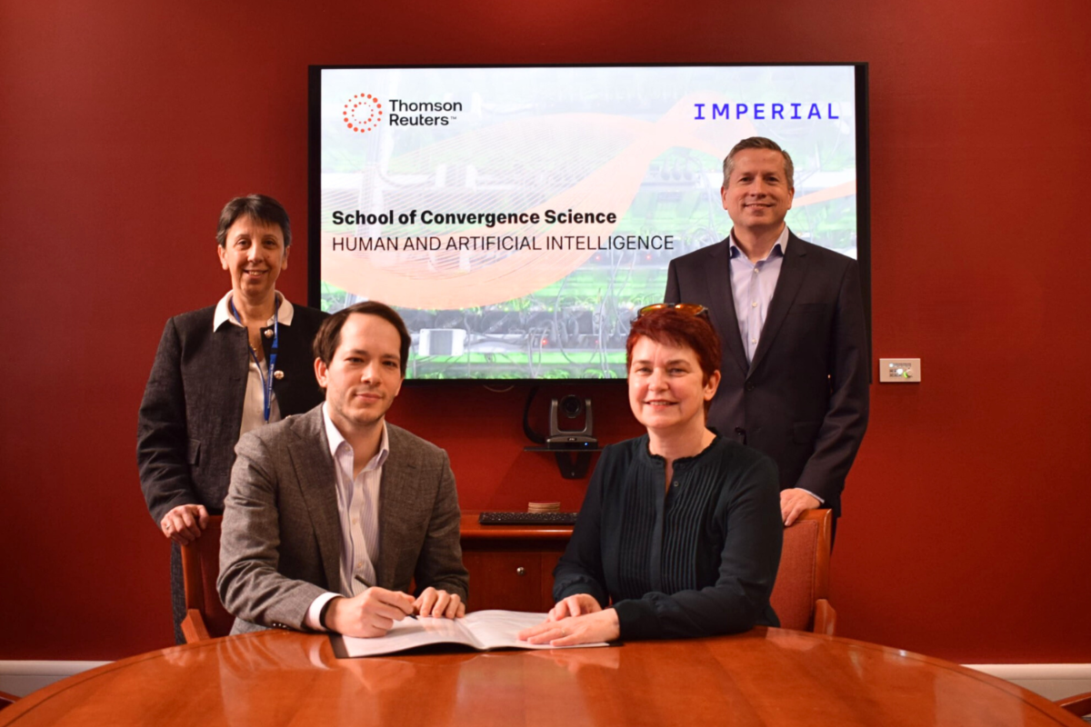 Imperial College London announces launch of new Frontier AI Lab in partnership with Thomson Reuters