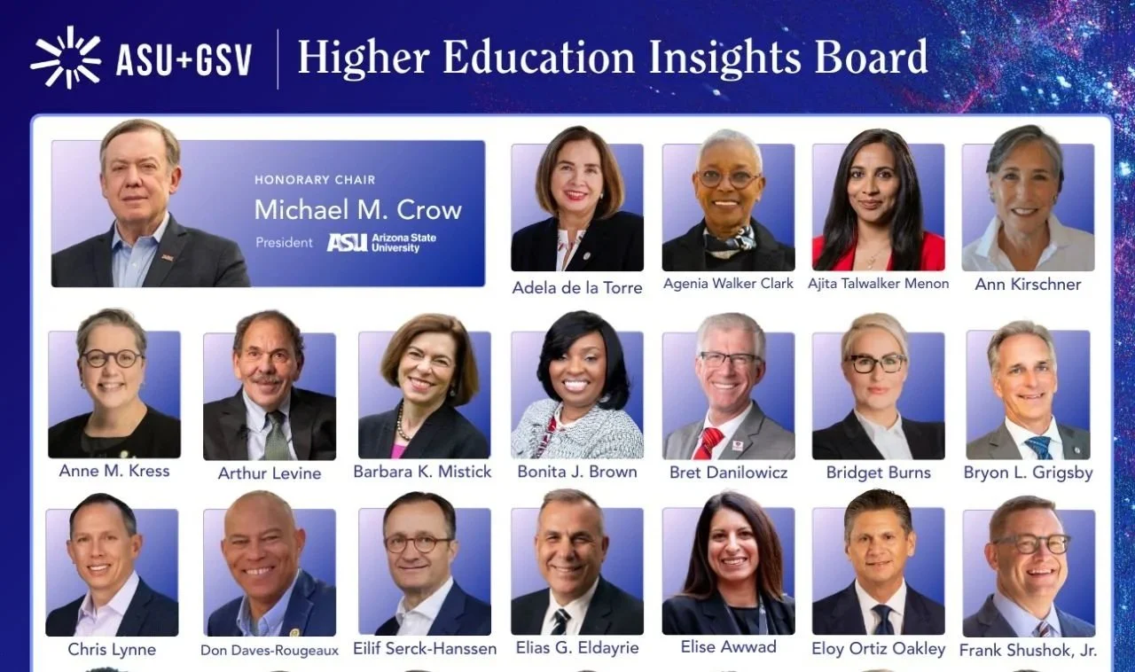 ASU+GSV forms new higher education board as AI pressure mounts on universities