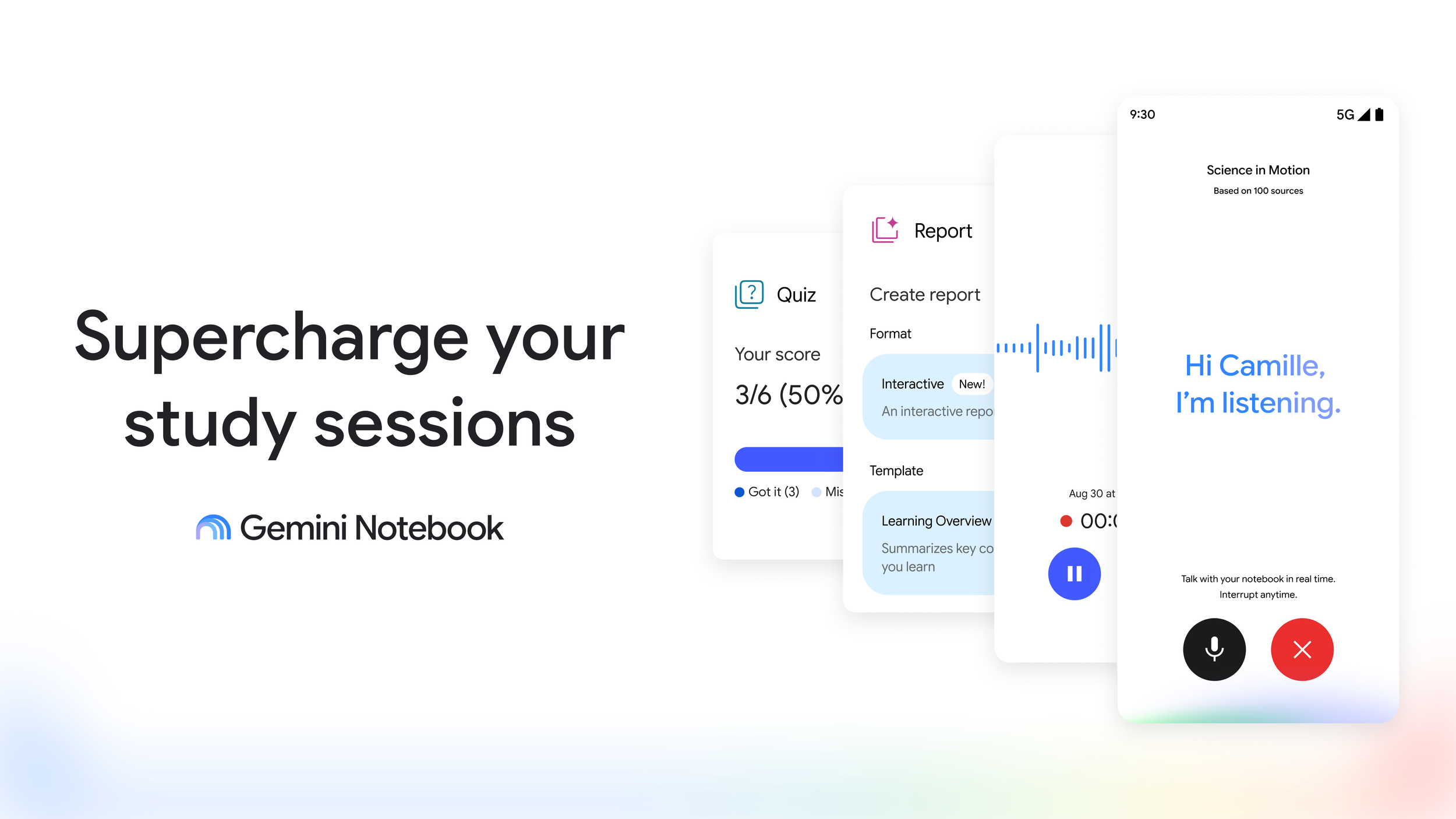 Google’s Gemini Notebook announces bundle of new features for a more personalized and powerful learning experience