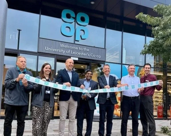 New campus Co-op opens at University of Leicester featuring self-checkouts and Unity Coffee self-service solution