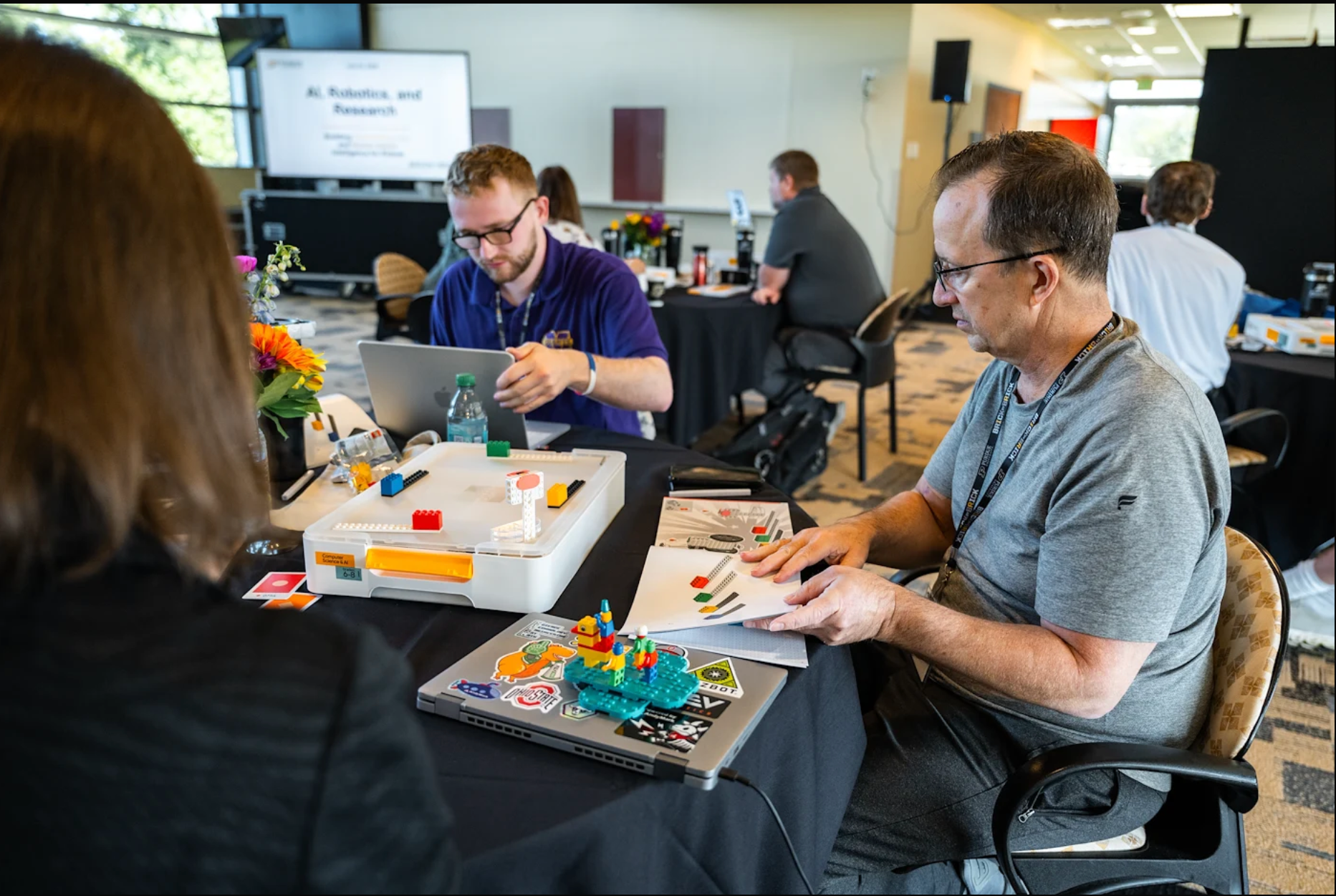 Purdue and LEGO Education bring AI, coding and robotics training to Indiana middle school teachers