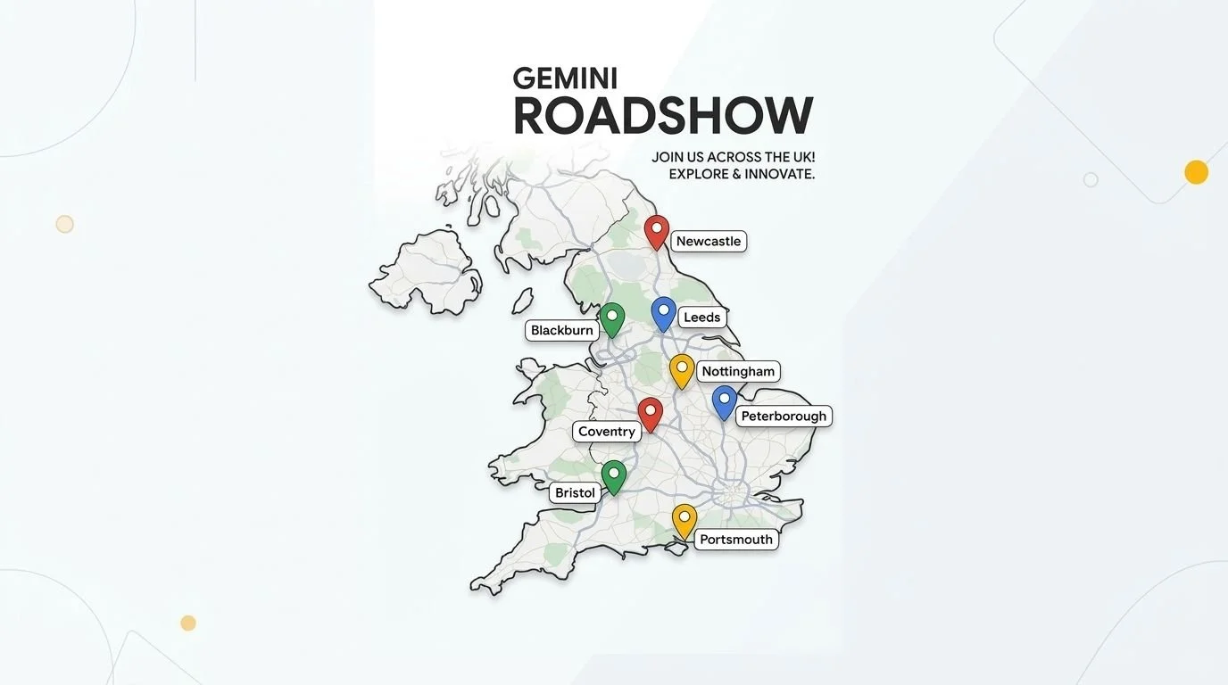 Google takes Gemini educator training on UK roadshow