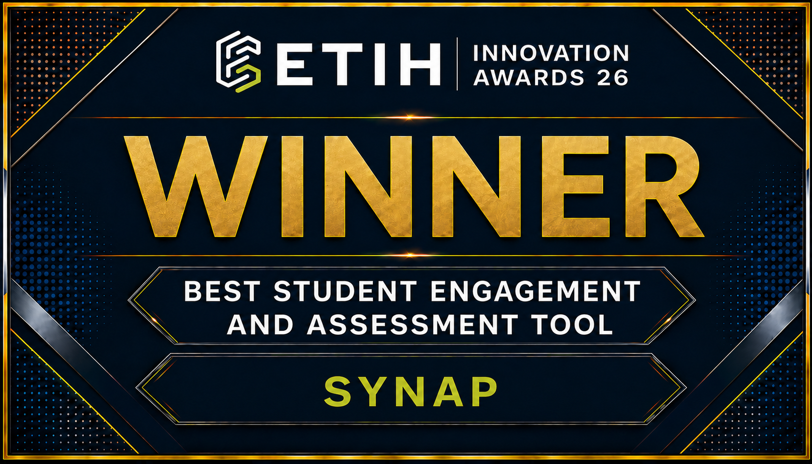 ETIH Innovation Awards Winners: Synap wins two awards for assessment and engagement