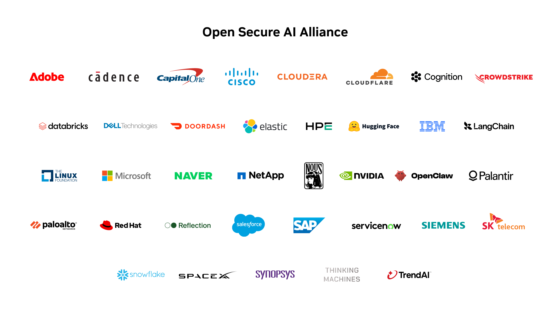 NVIDIA and 36 partners form Open Secure AI Alliance for cyber defense