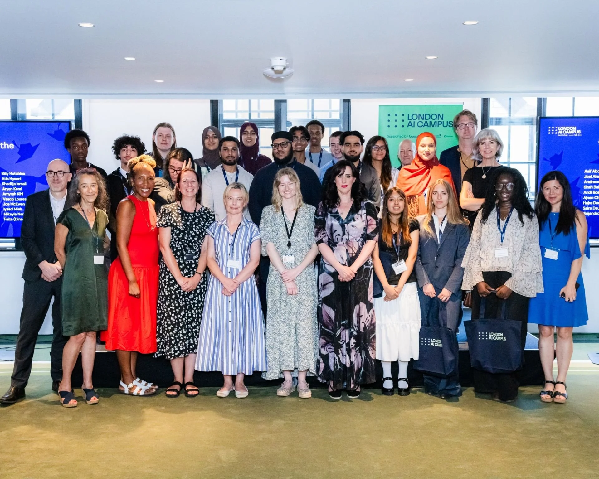 Google.org commits $500,000 as first London AI Campus class graduates