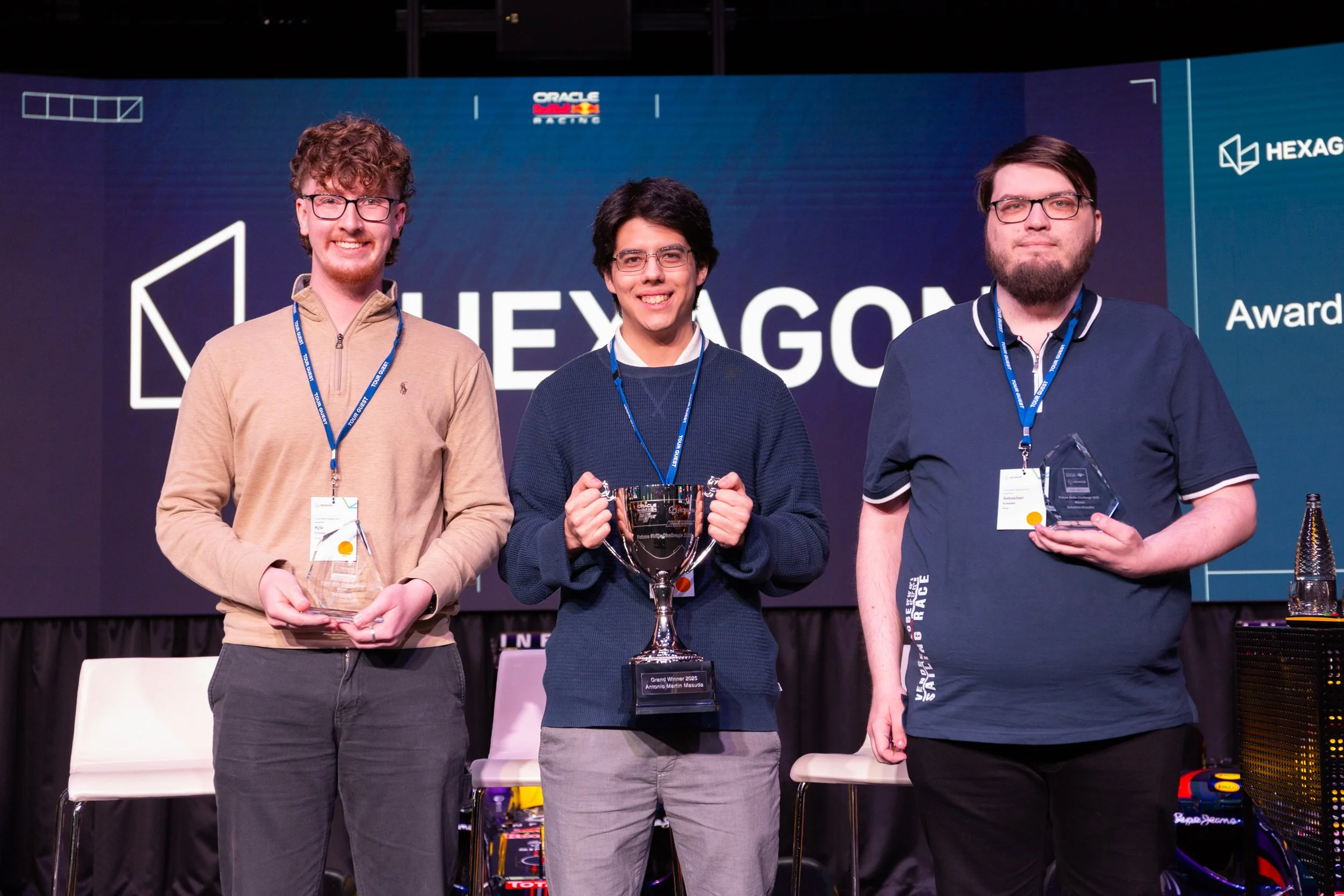 Hexagon and Oracle Red Bull Sim Racing announce winner of global esports and engineering competition Future Skills Challenge