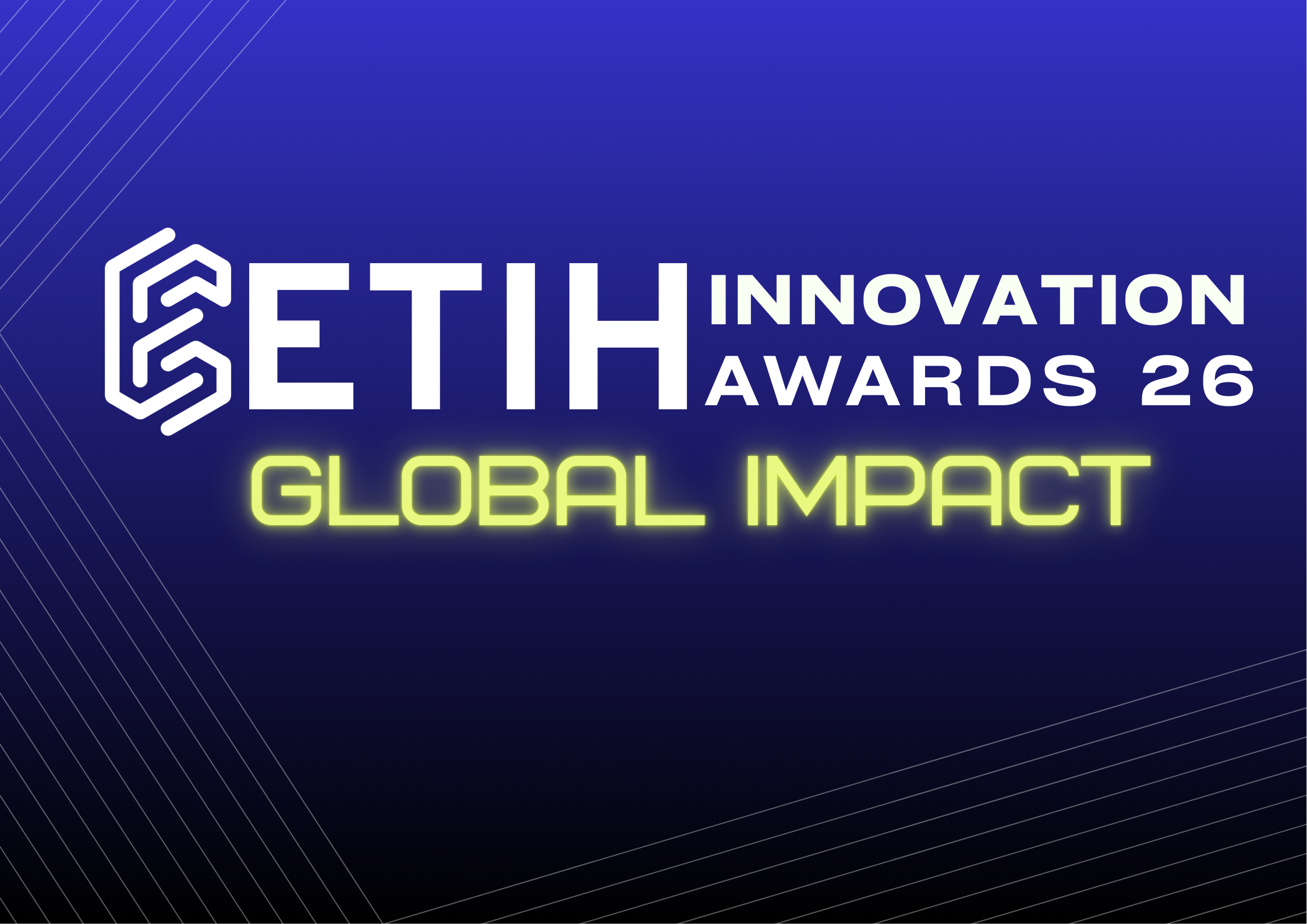 ETIH Innovation Awards 2026: spotlight on Global Impact Award