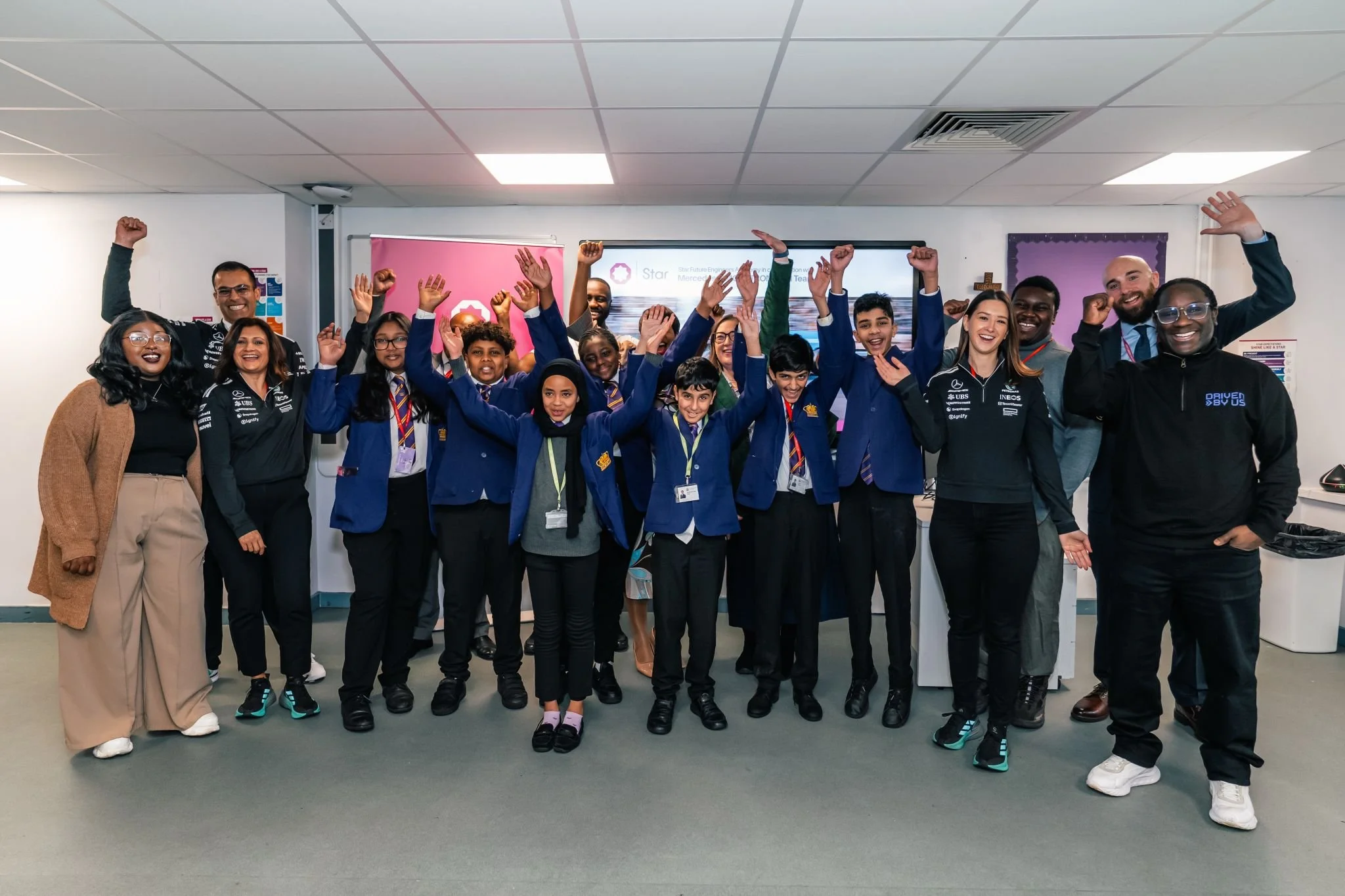 Star Academies relaunches Future Engineers Academy in England with Mercedes and Driven By Us