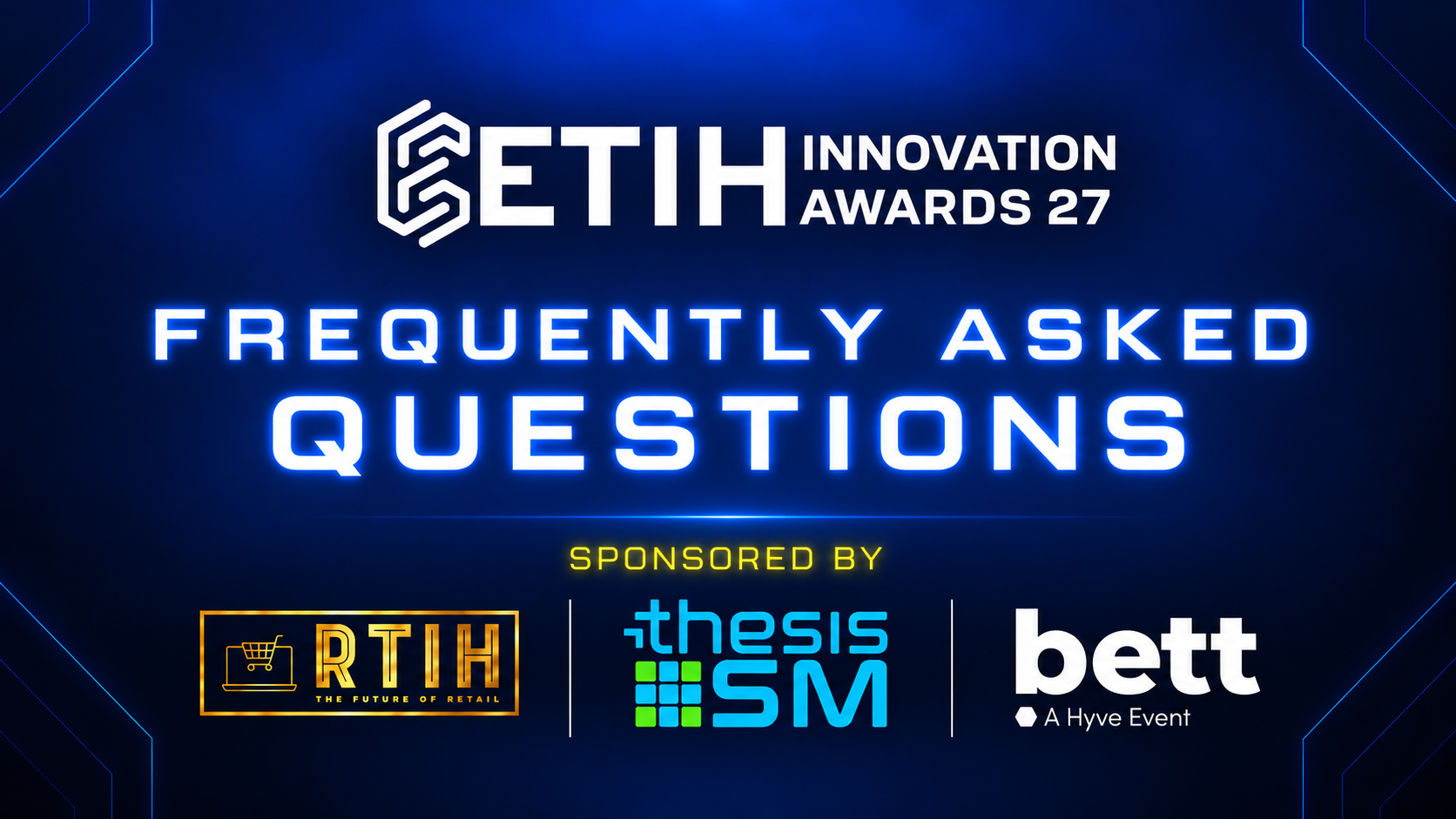 ETIH Innovation Awards 2027 FAQs: everything you need to know before entering