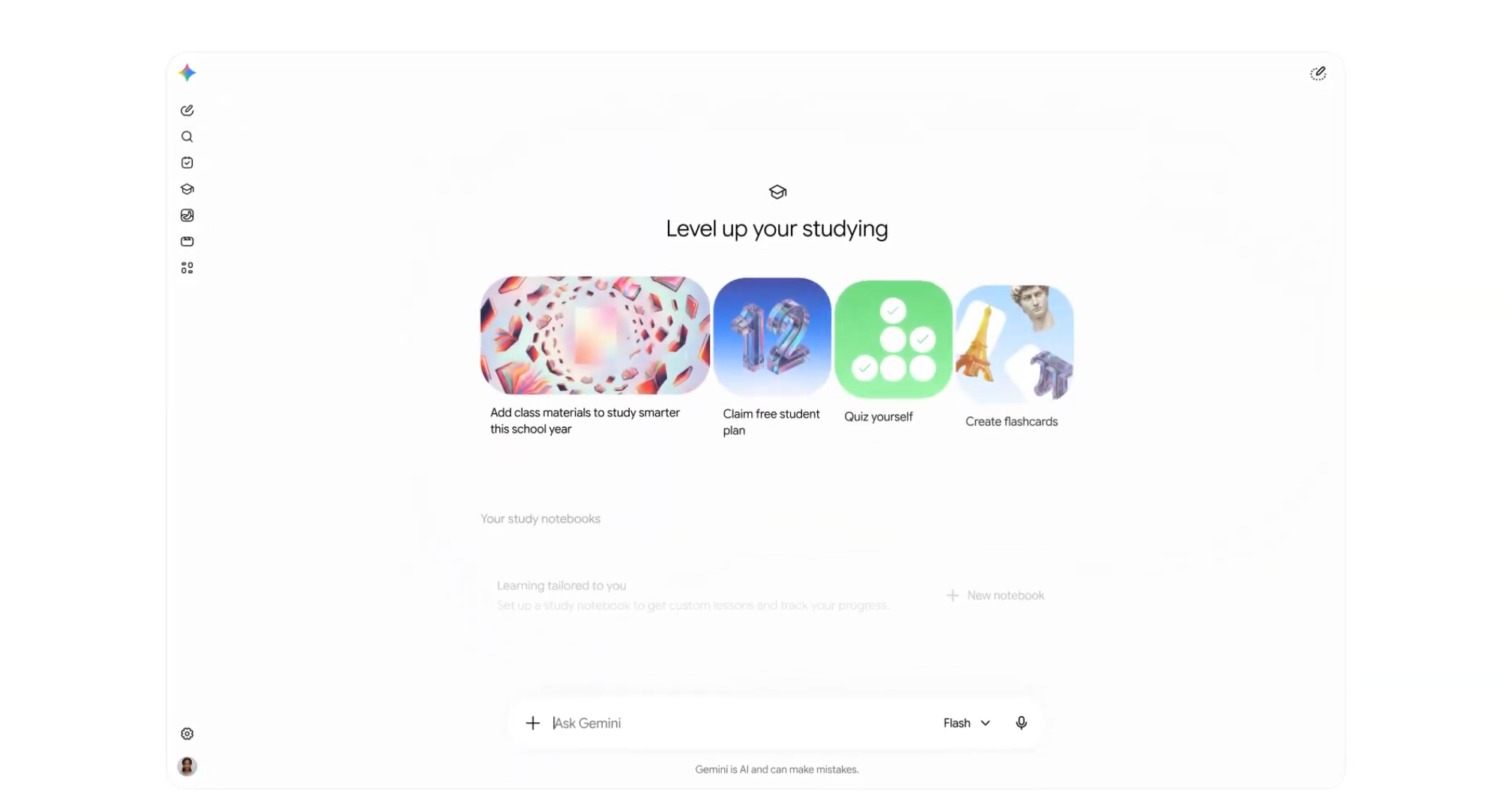 Google gives college students a free year of AI plans as Gemini and Search add study tools