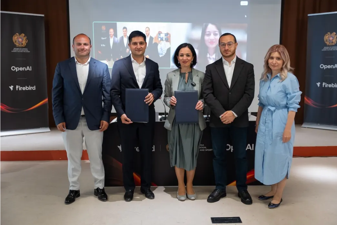 Armenia to give 50,000 students and teachers access to OpenAI tools