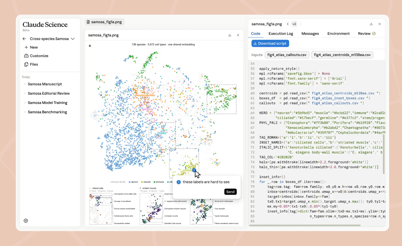 Anthropic expands its AI research tools with Claude Science beta