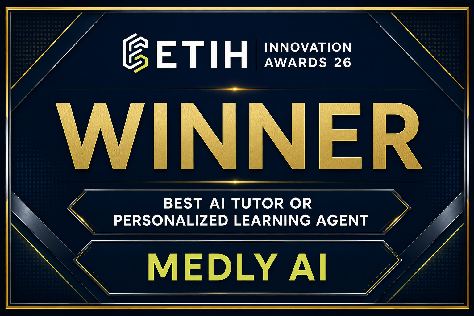 ETIH Innovation Awards Winners: Medly wins Best AI Tutor or Personalized Learning Agent