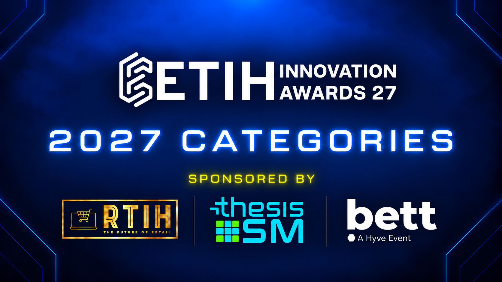 ETIH Innovation Awards 2027 categories