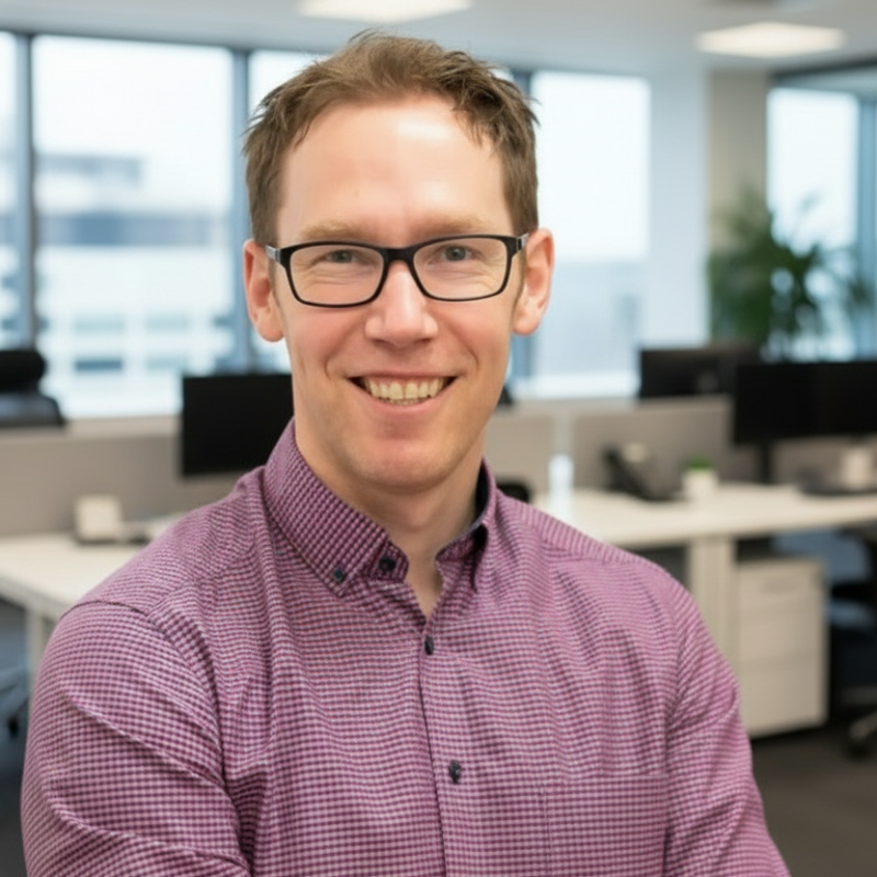 Professional headshot of Dr. Phil Anthony in an office setting. Anthony has announced that he is leaving the University of Kent after working across AI, digital learning and learning technology.