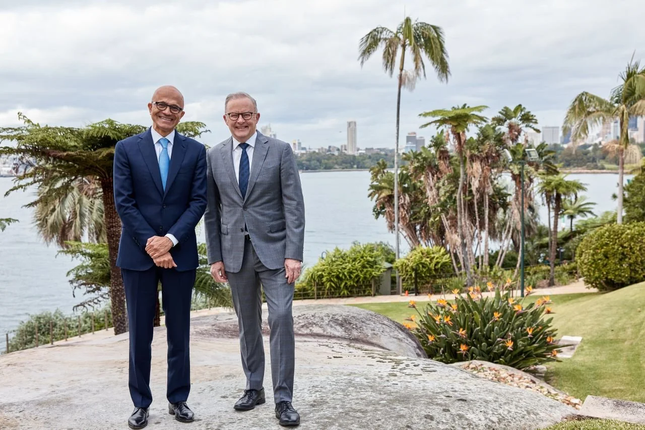 Microsoft commits A$25 billion to Australia in its largest-ever investment