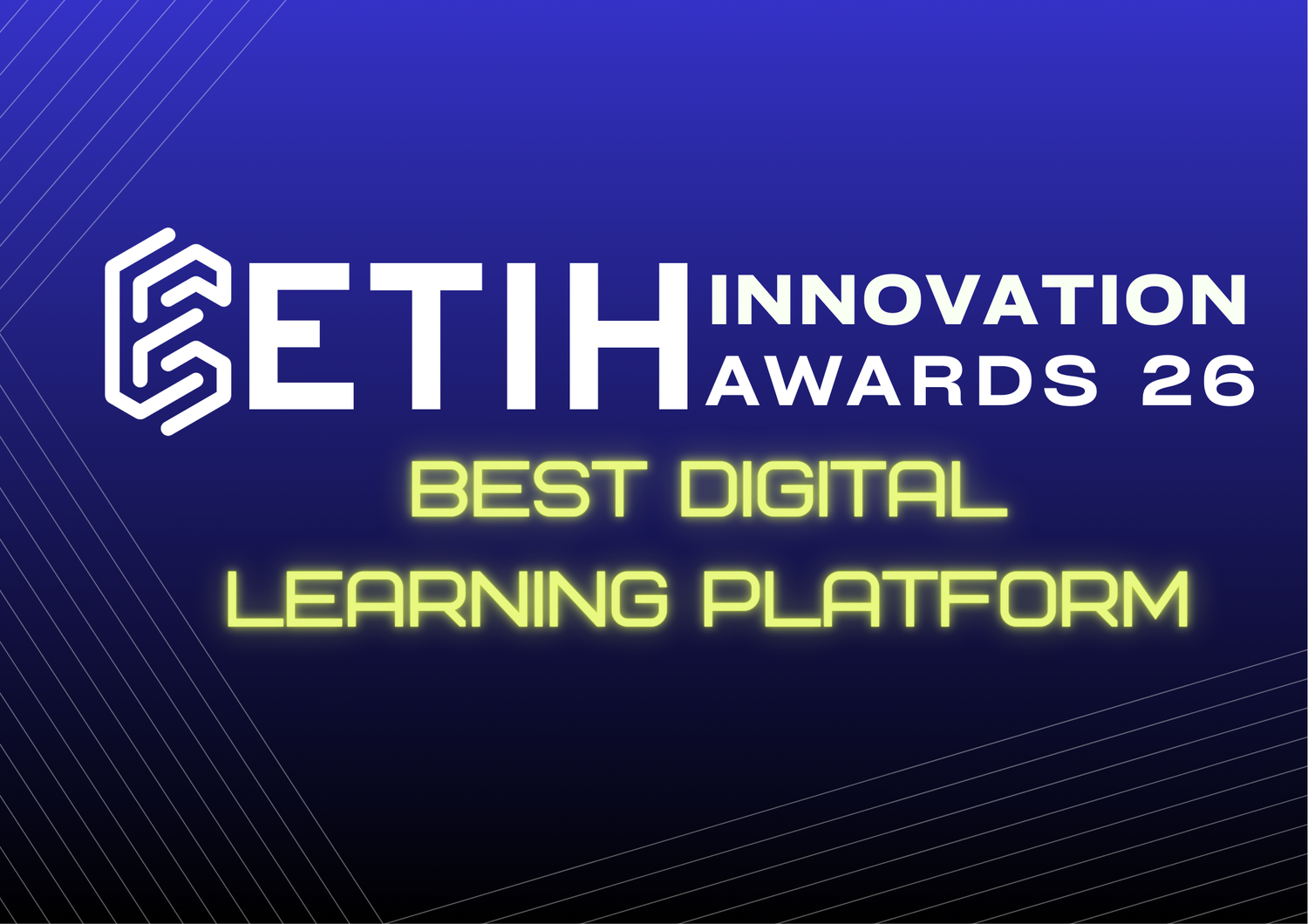 Best Digital Learning Platform Category | ETIH Innovation Awards 2026 ...