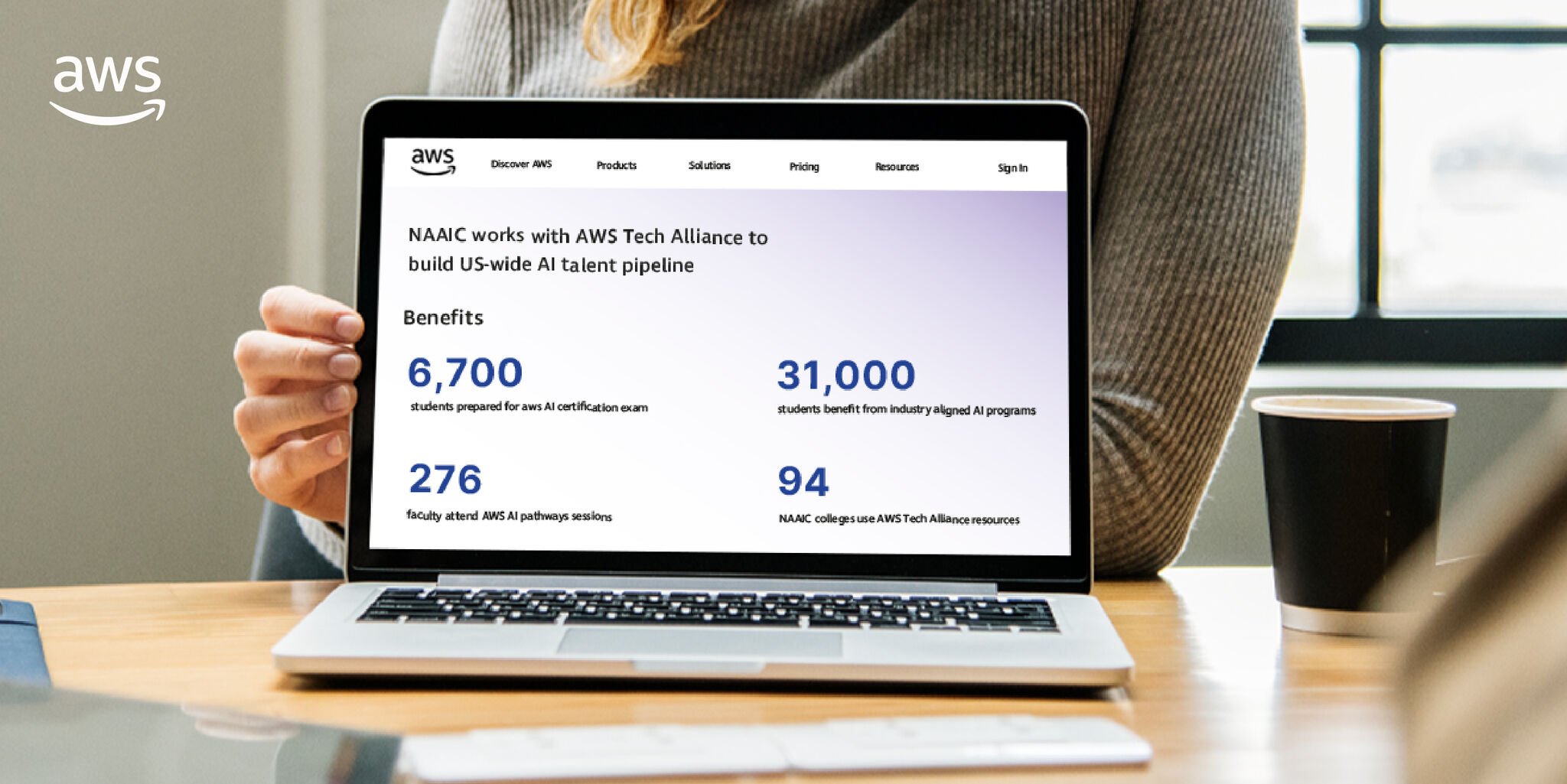 AWS collaboration with National Applied AI Consortium expands training across community colleges