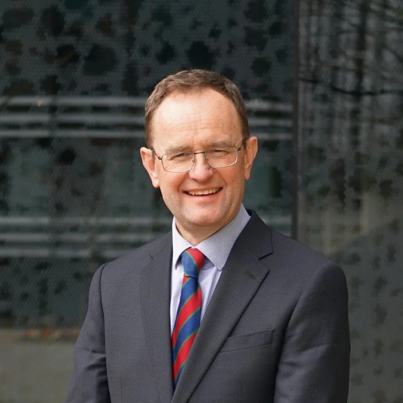 Professor Richard Grayson pictured in a suit and striped tie. He will join Birkbeck, University of London from Oxford Brookes University as Executive Dean of the Faculty of Humanities and Social Sciences.