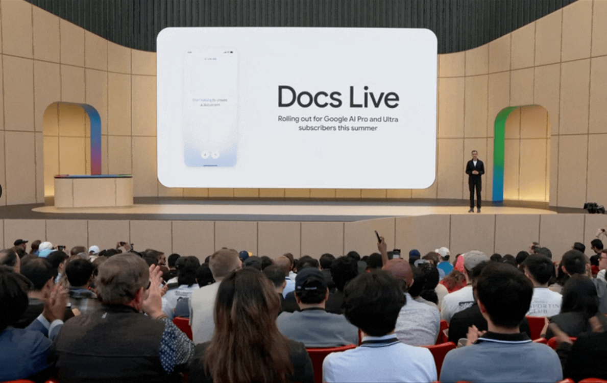Google adds Docs Live and Google Pics in Workspace AI update