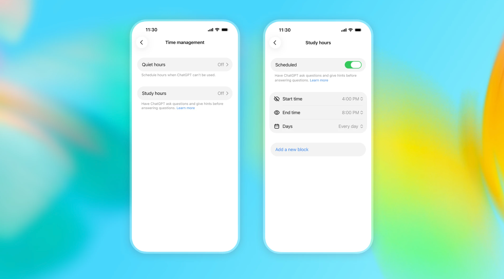 OpenAI introduces ChatGPT for Teens with Study Hours and stronger safeguards