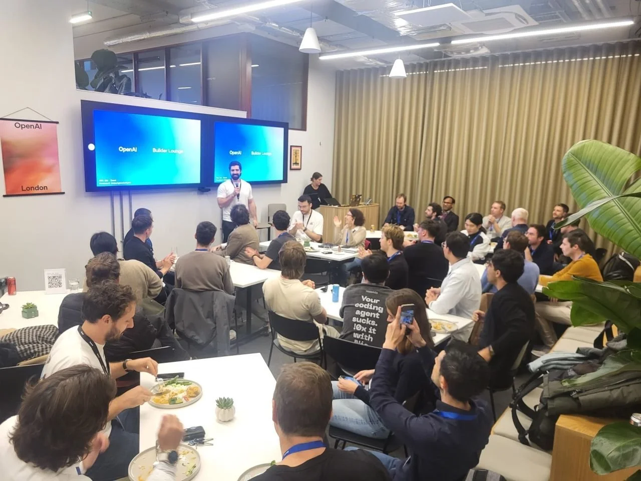OpenAI hosts first builder lounge for London’s AI startup community