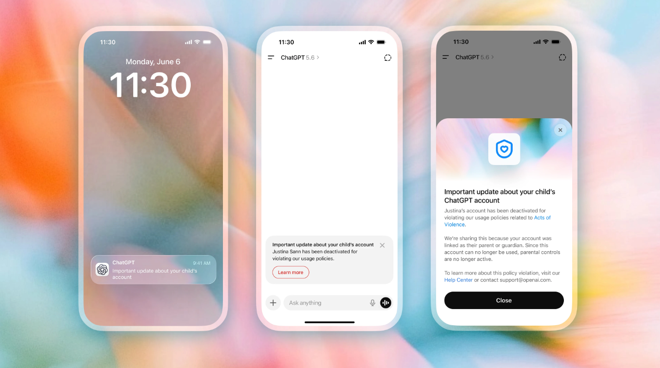 OpenAI expands ChatGPT teen controls with Study Mode and safety notifications