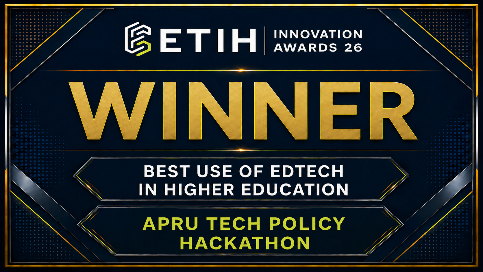 ETIH Innovation Awards Winners: APRU Tech Policy Hackathon wins Best Use of EdTech in Higher Education