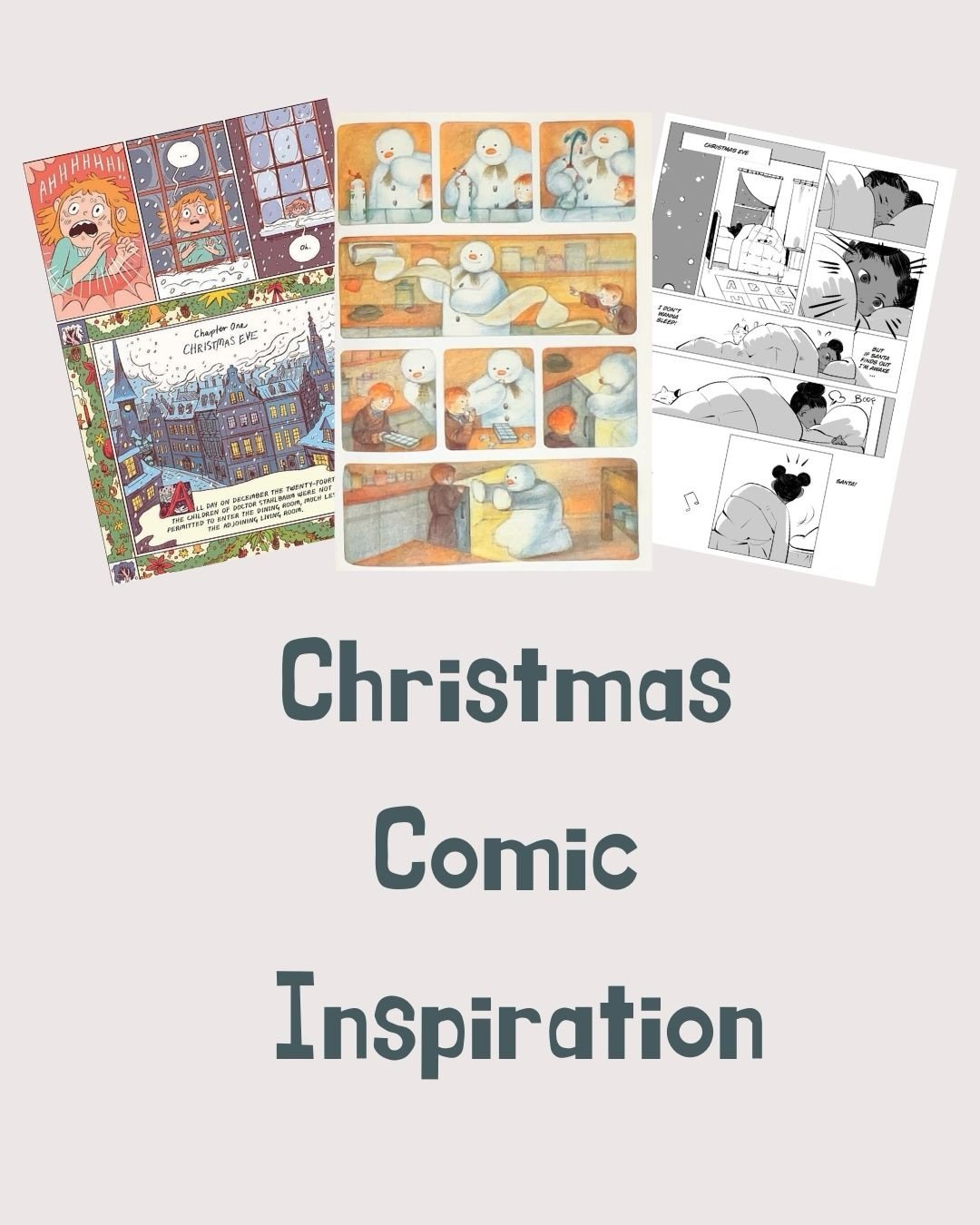 To inspire our students entering the Christmas Comic Competition, here are some of our favourite festive comics and graphic novels. 

Entries are already coming in and we love seeing how children have combined wonderful illustrations with a Christmas