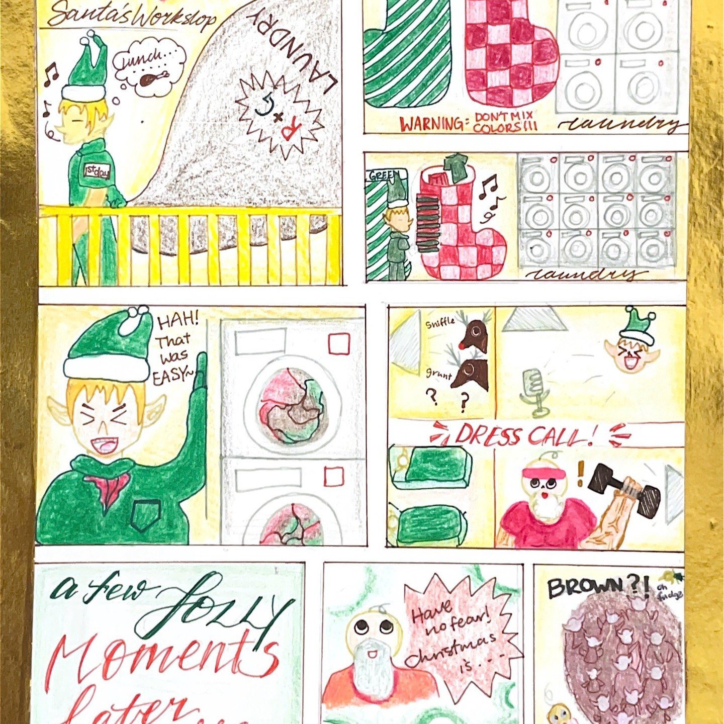 ✨ We are loving the incredible range of styles in this year&rsquo;s Christmas Comic Competition! ✨
From bold, dynamic panels to delicate, detailed illustrations, these three entries show just how many ways a festive story can be told through comics. 