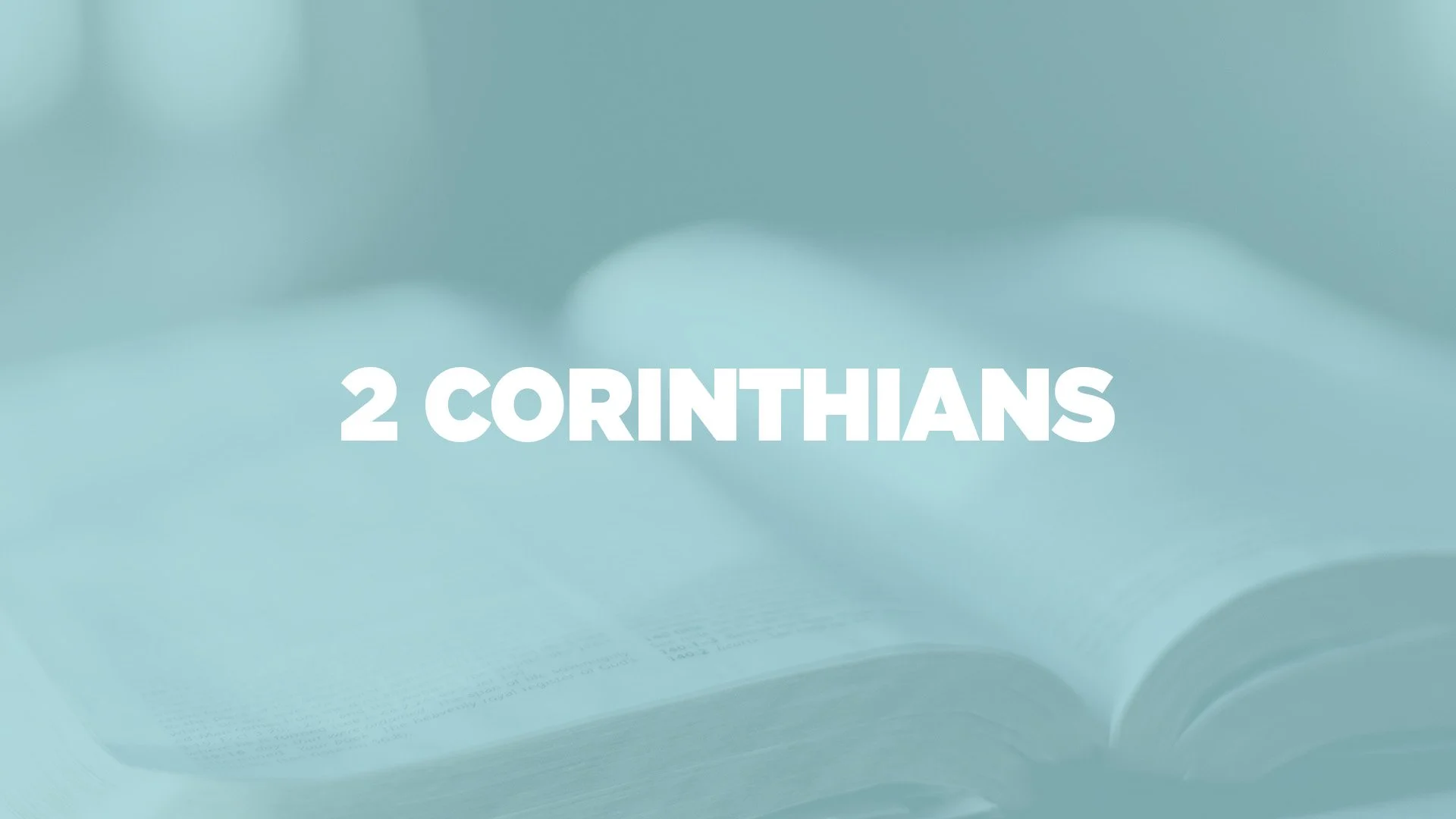 Read 2 Corinthians 1