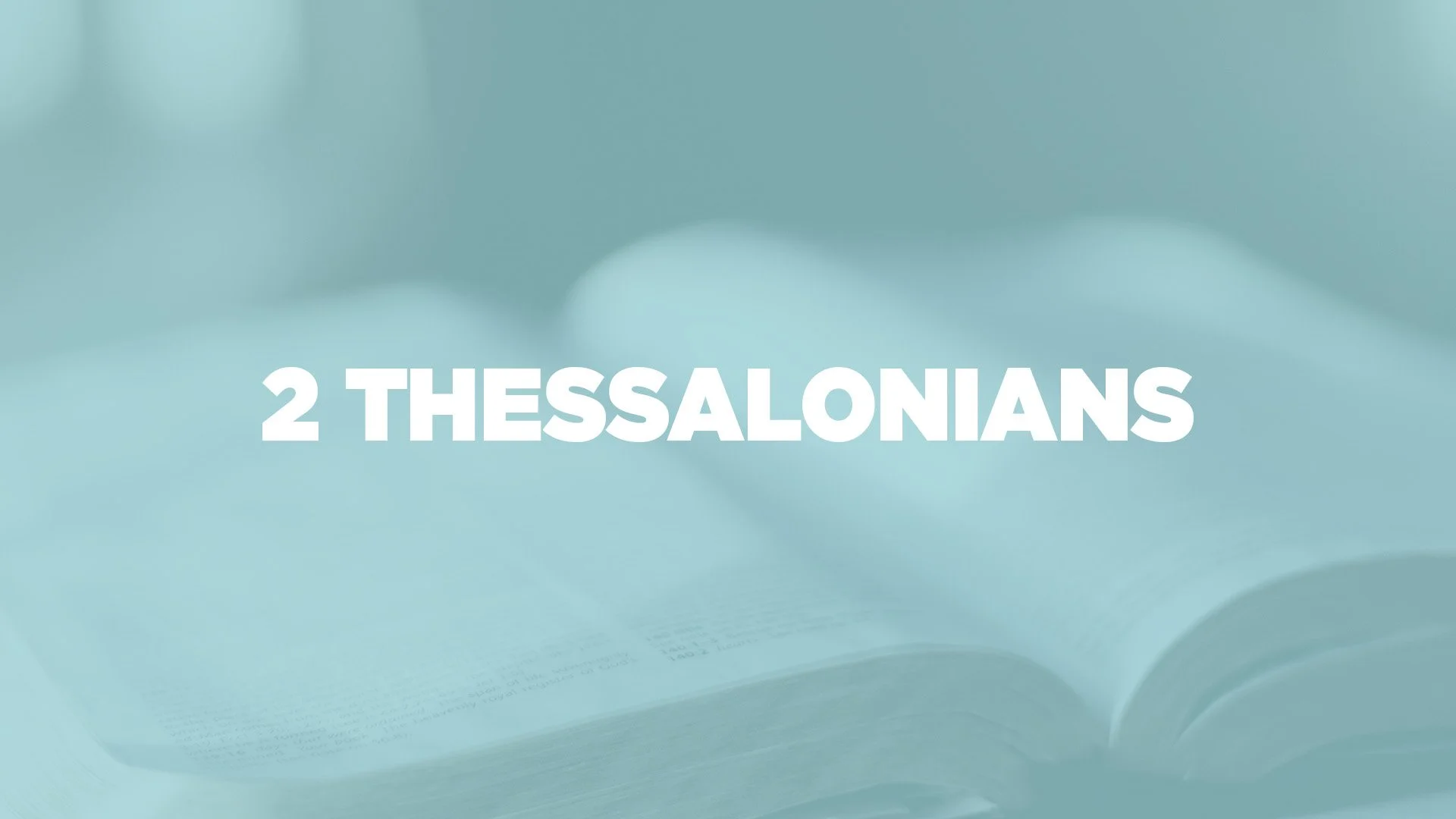 Read 2 Thessalonians 1