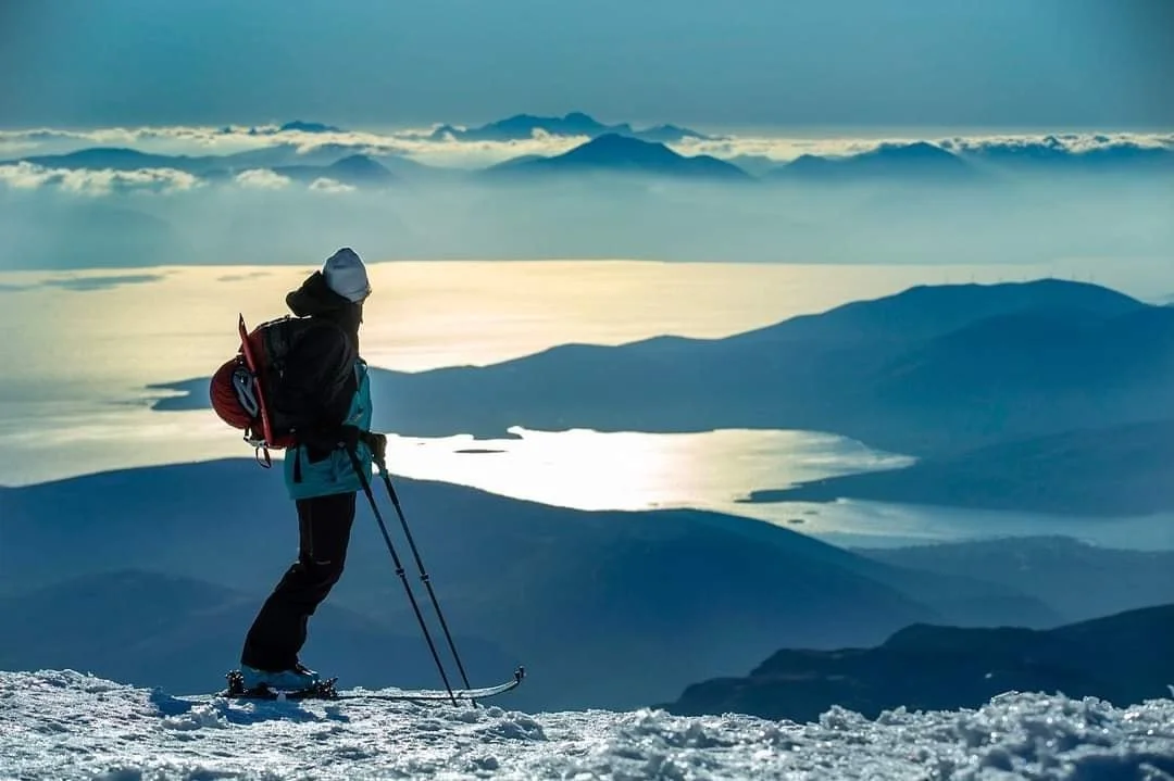 Skiing in Greece